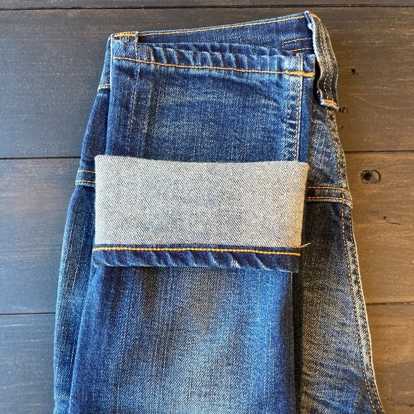 Unisex NUDIE JEANS Thin Finn Denim Pants (NWT) - Picture 4 of 4